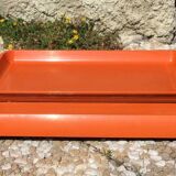 Orange household slider scale terraillon vintage from the 70