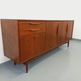 Vintage Swiss Teak Scandinavian style sideboard in teak from the 60s