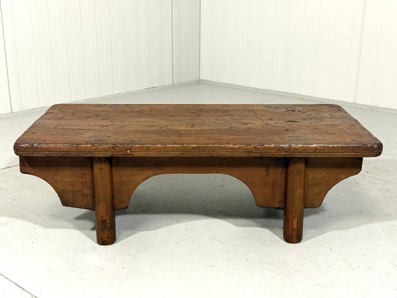 Rustic antique low coffee table side table 1900’s