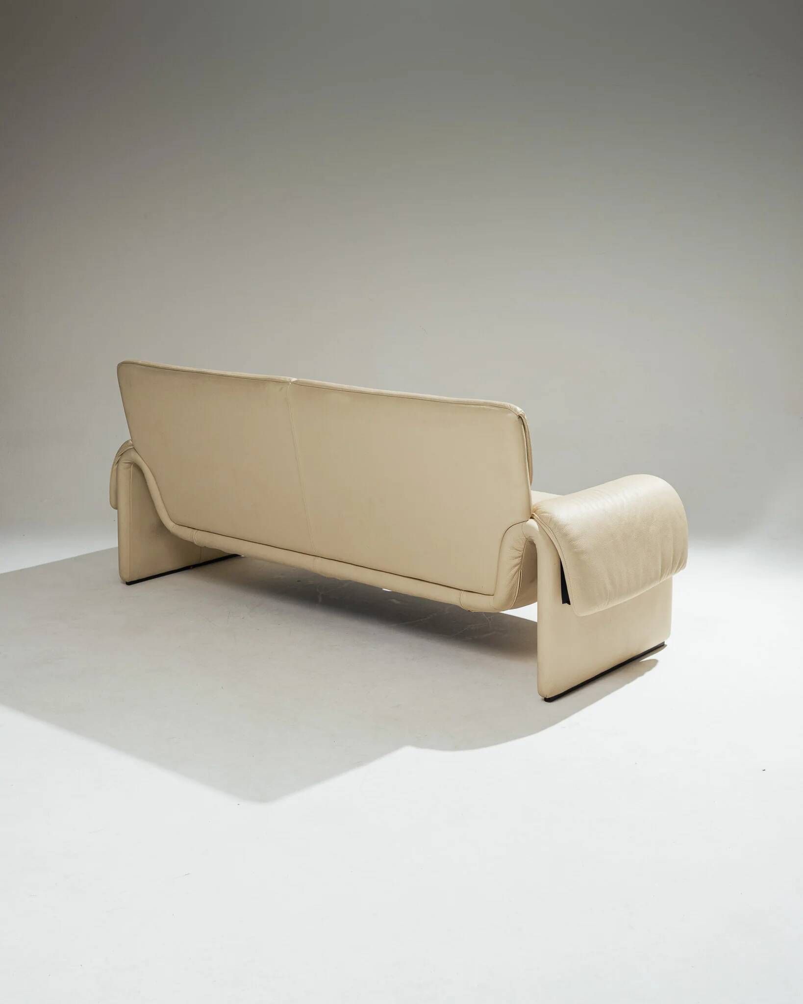 Canapé en cuir 'DS 2011', De Sede, années 1980