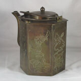 China 20th century copper teapot
