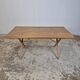 Hans Wegner, AT-303 Sawbuck vintage 1950s Danish dining table