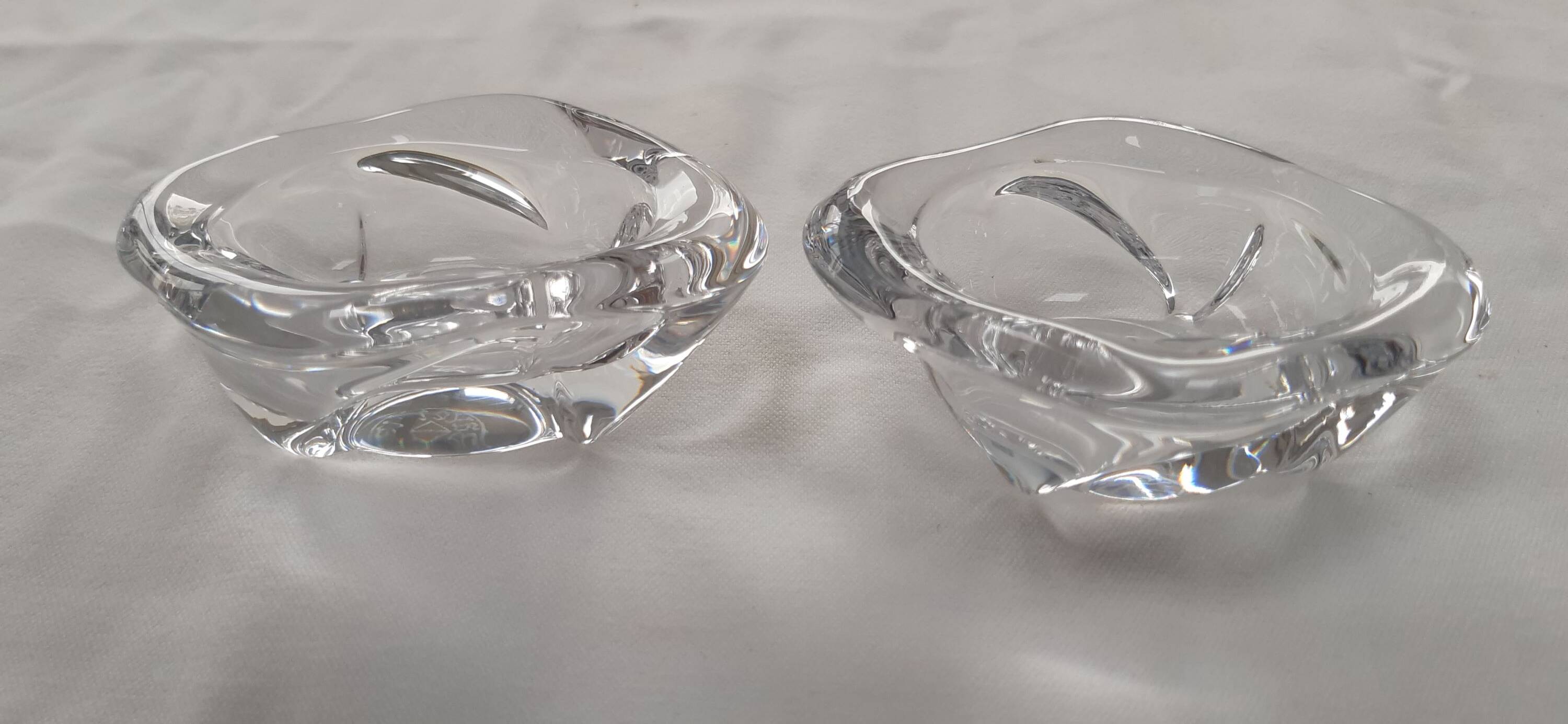 Bayel crystal salt and pepper shaker from the 60s