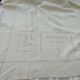 Old great days sheet & returns ecru linen canvas - (circa 1900) never used 228 x 290 cm