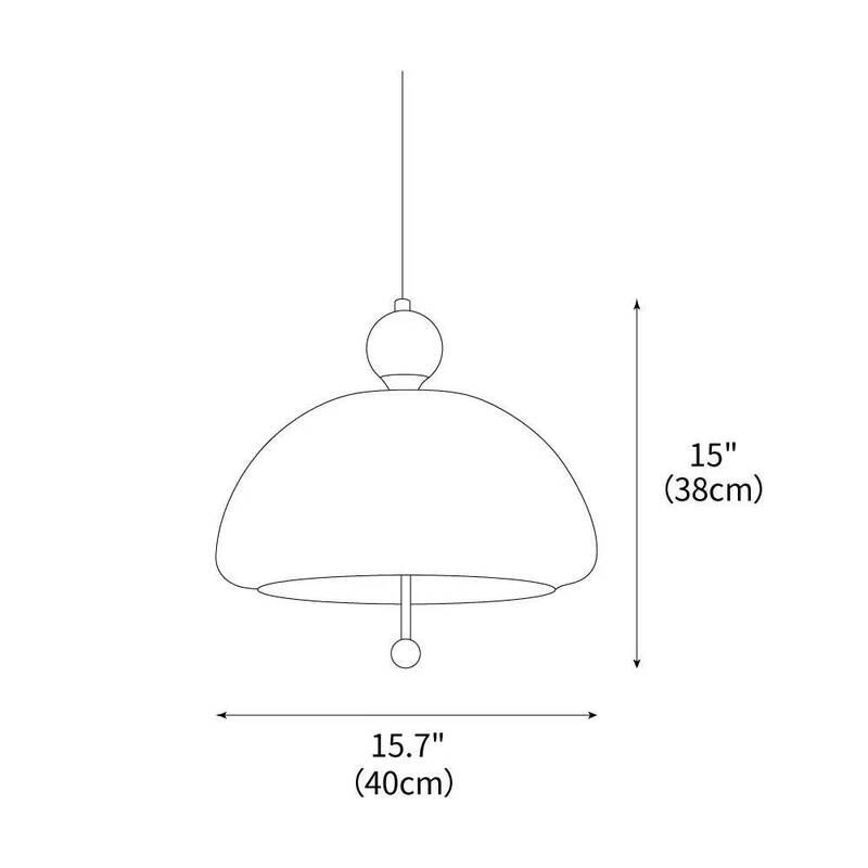 Suspension Saliscendi by Elio Martinelli for Martinelli Luce, 1970