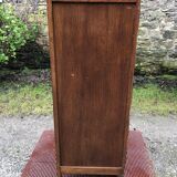 Vintage oak chest of drawers with 5 drawers