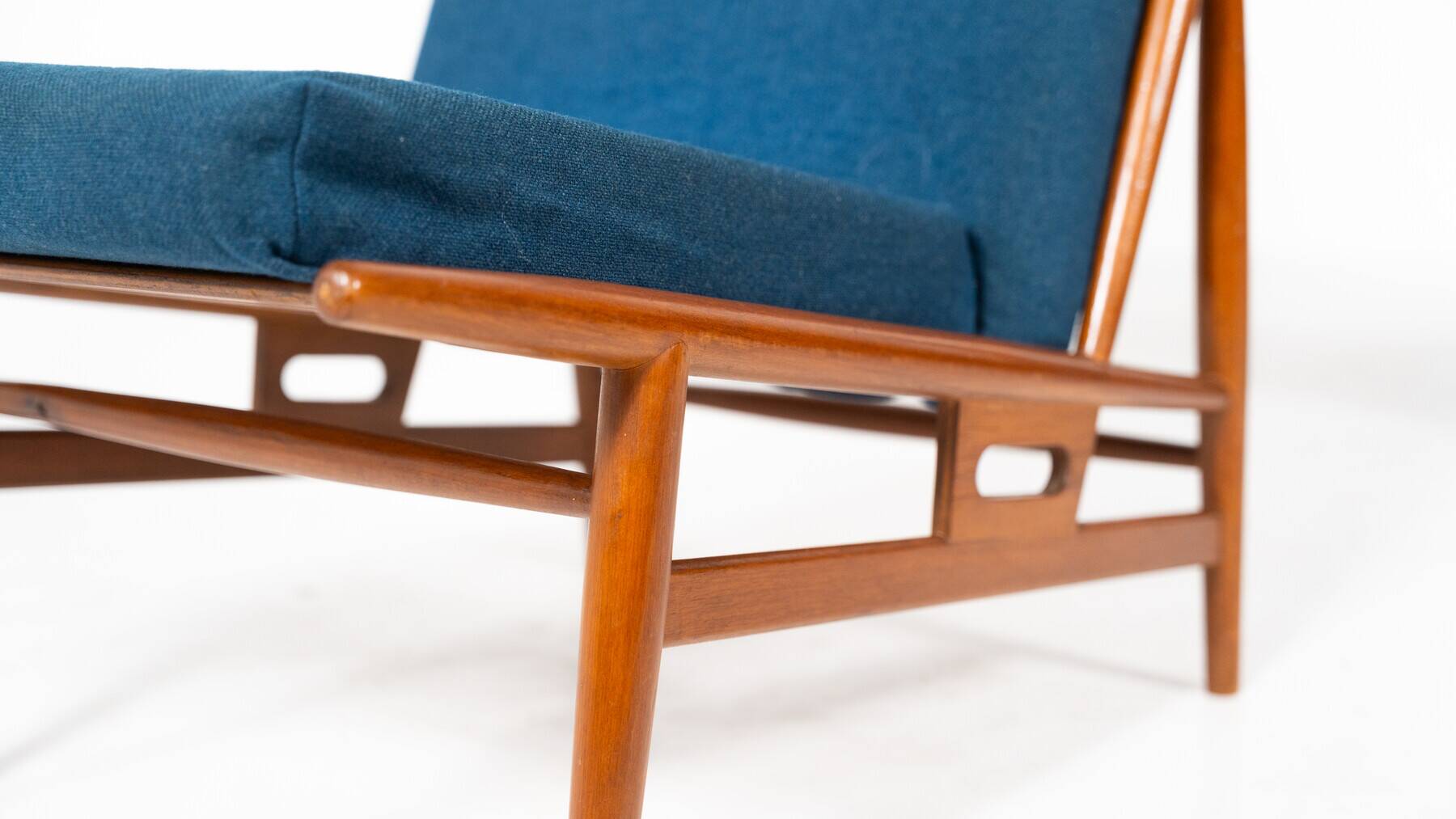 Mid-Century Modern Pair of Armchairs by Isa, Italy, 1960s