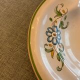 Assiette drageoir Moustiers