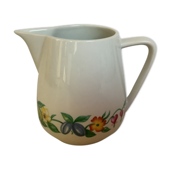 Creamer milk pot with flowers and fruits villeroy and boch
