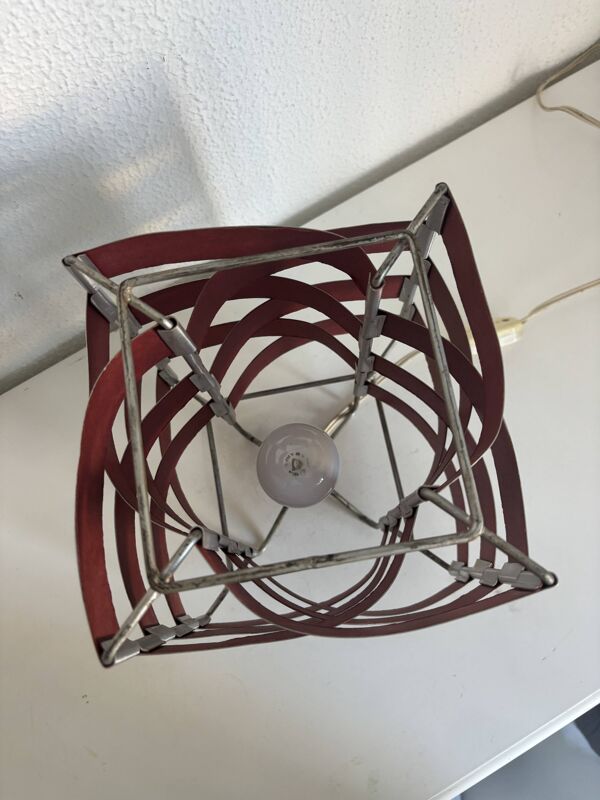Lampe vintage 1970 de table Max Sauze modèle ''Uranus'' - 24 x 18 cm