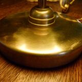 Lampe de table Candia papillon en verre Loetz