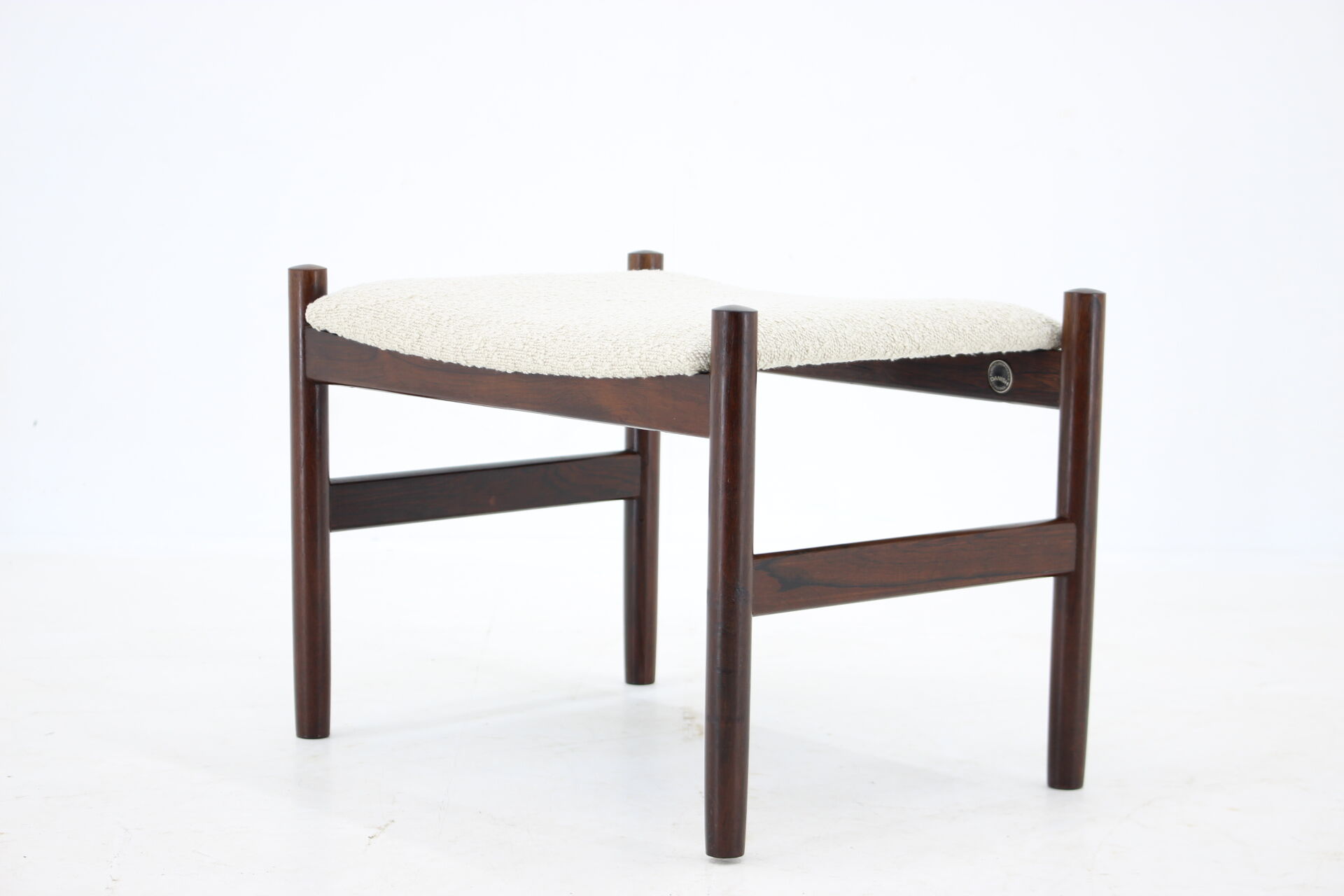 Tabouret danois des années 1960 à Bouclé