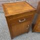 Amazing Pair of Scandinavian Bedside Tables Mid Century Style VI