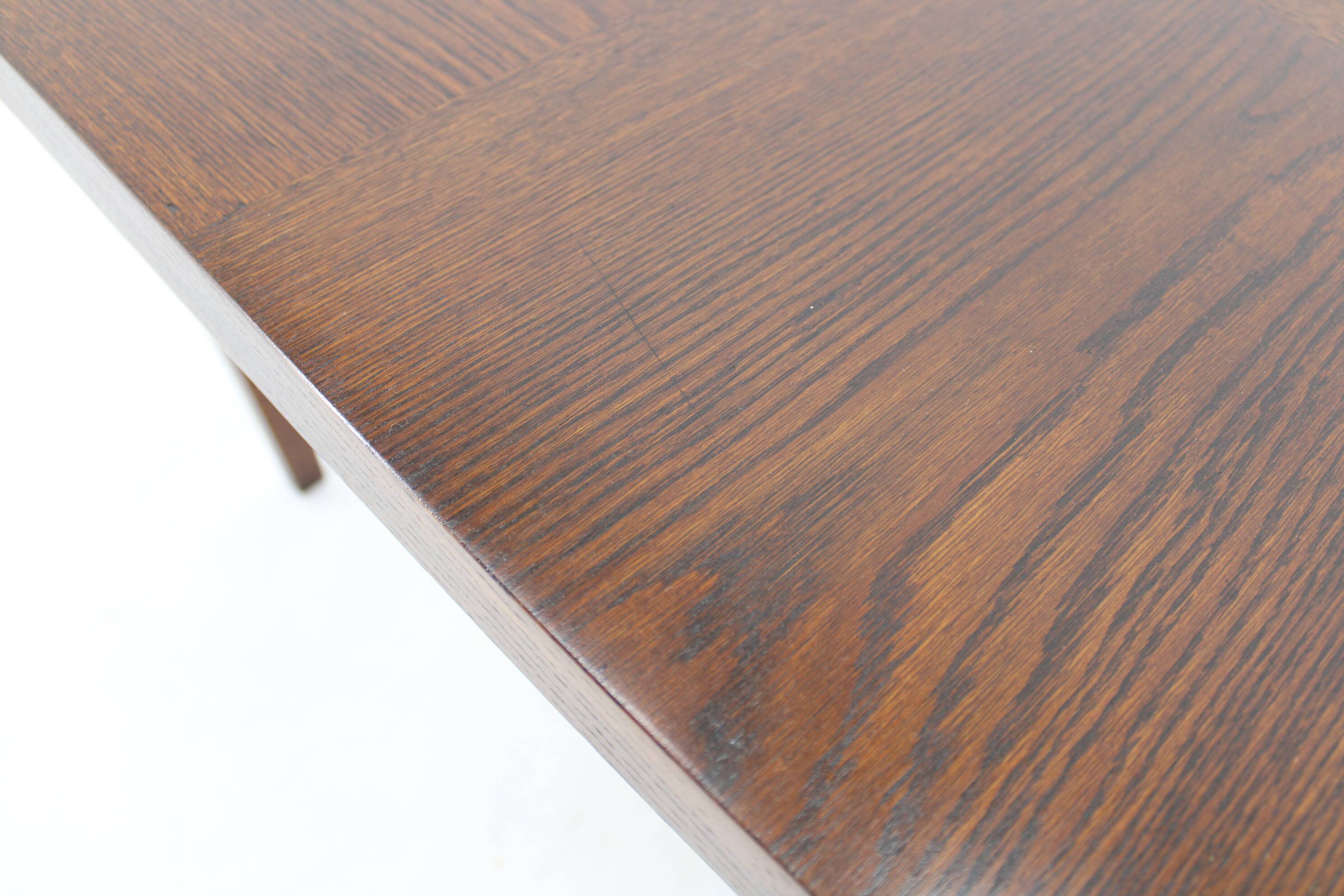 1940s rare art deco "spider" table, czechoslovakia