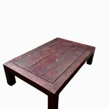 Solid teak coffee table