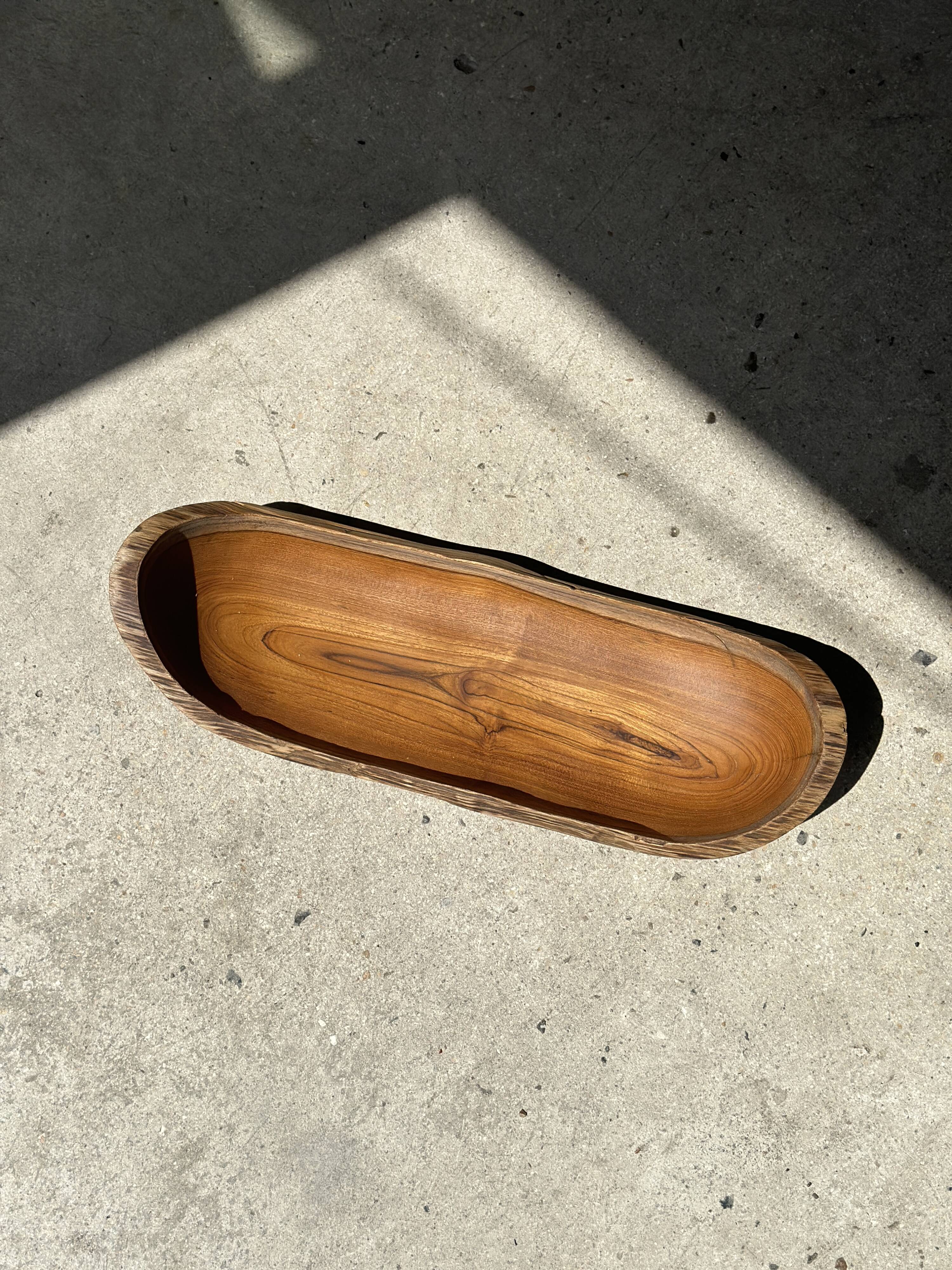 Organic monoxyl teak cut L:50cm