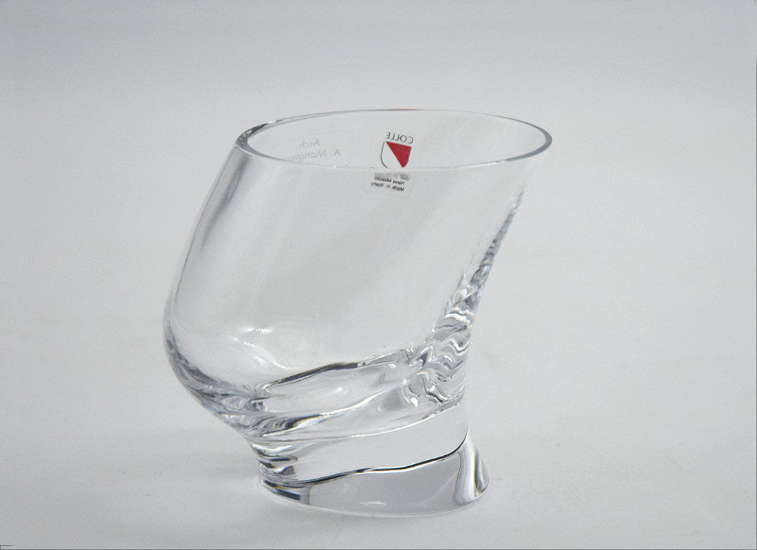 Angelo Mangiarotti for Cristallerie Il Colle 1970s drinking set