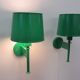 Pair of Scandinavian wall lights Luxus by Uno and Östen Kristiansson