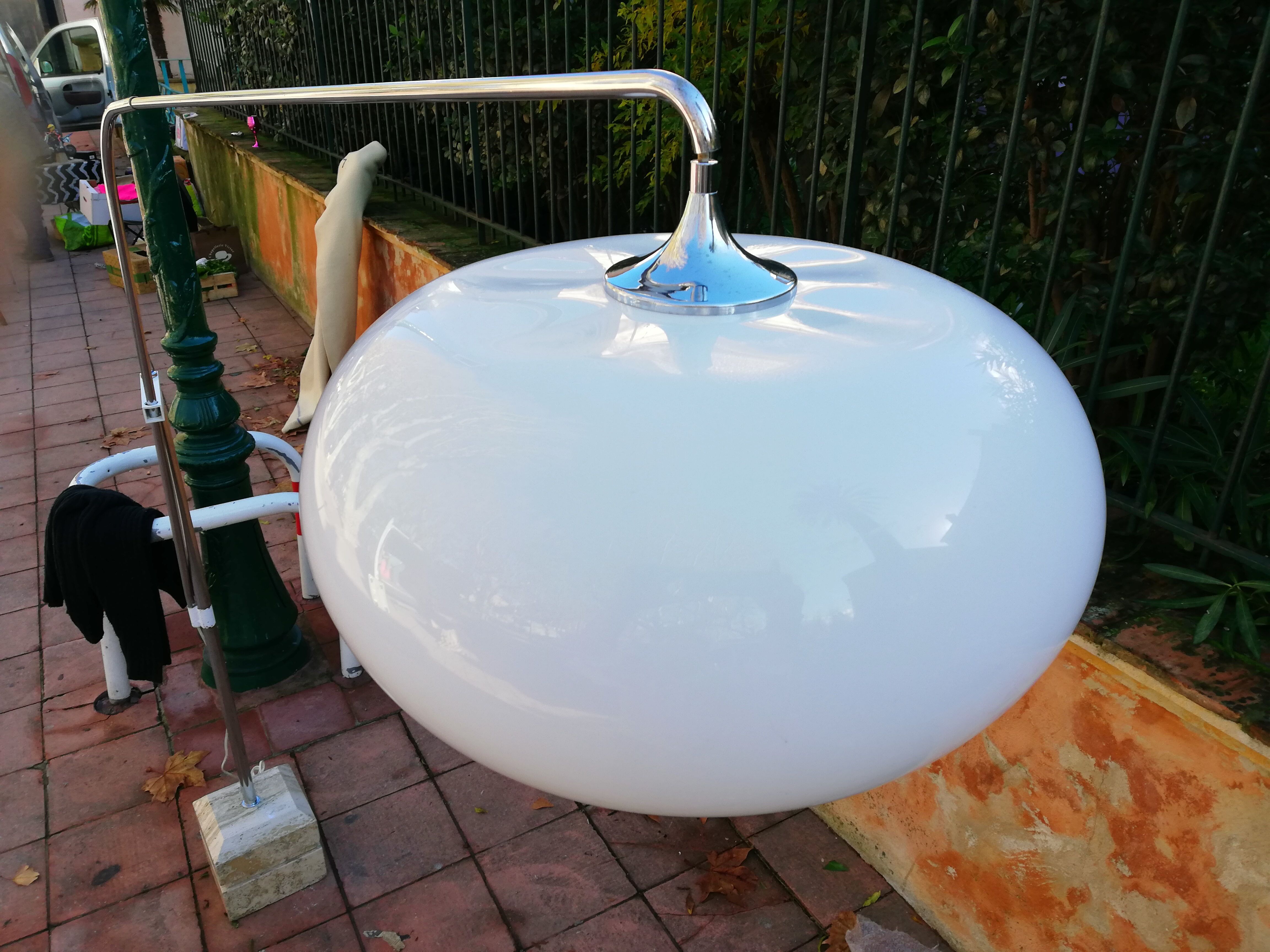 Italian Streetlight style "arc" a remote arm