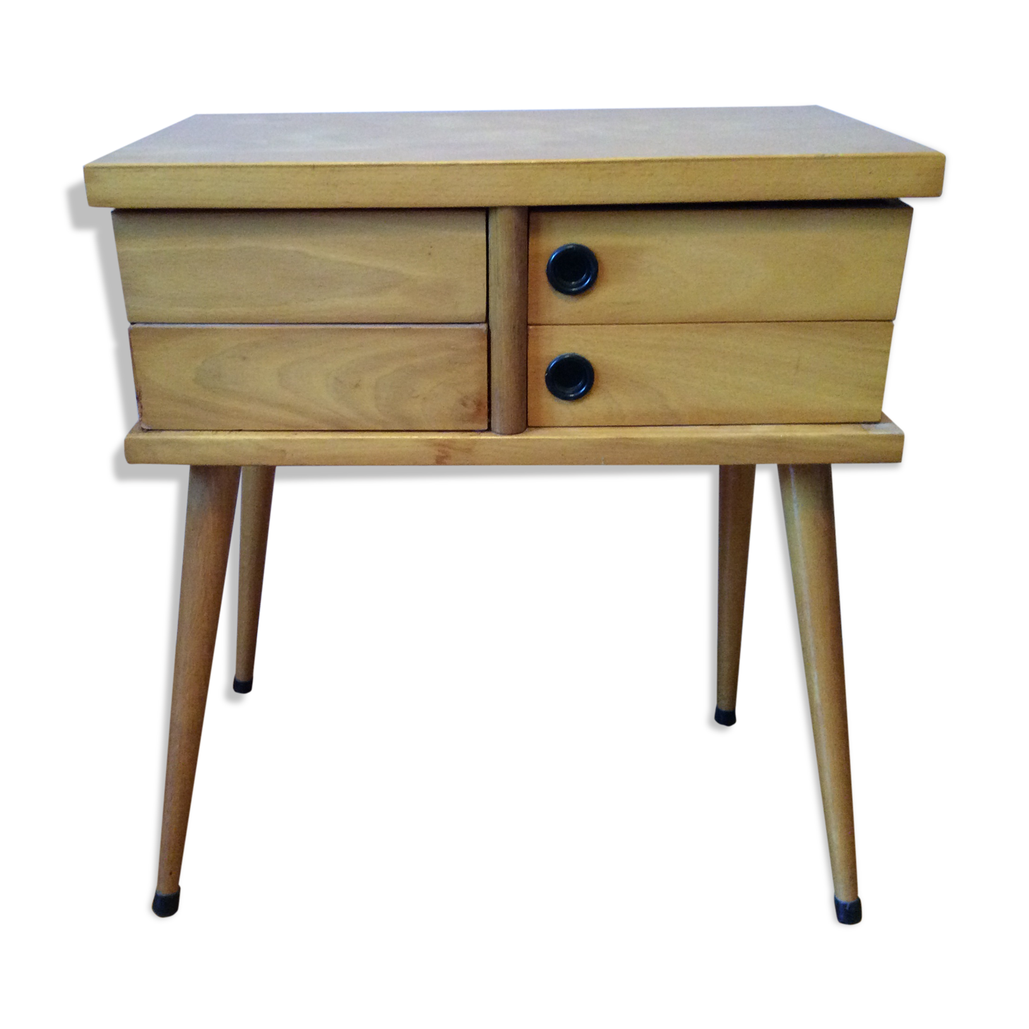 Vintage bedside table