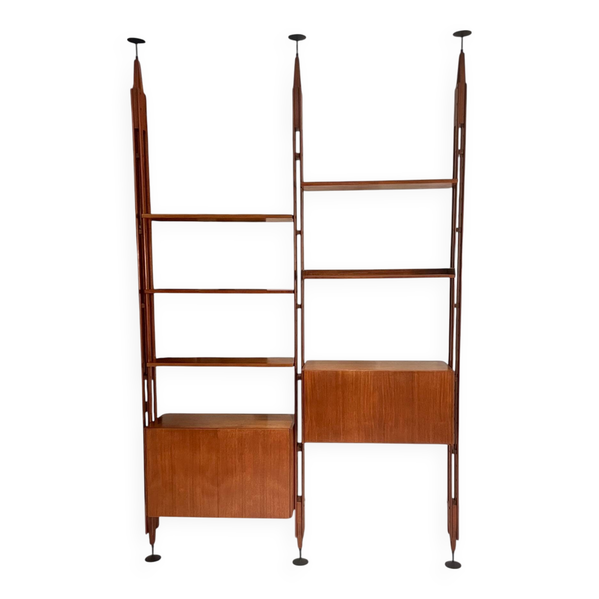 LB7 "Infinito" bookcase by Franco Albini for Poggi, Italy 1957