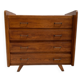 Compass foot chest of drawers