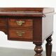 Elegant antique English desk / writing table from the mid-19th century