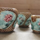 Vases plants in ancient dabbling