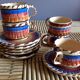 5 cups coffee cups in ceramics
