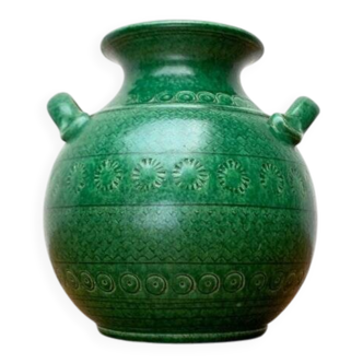 Mid-century German studio pottery vase by Wilhelm Kagel, Partenkirchen, 1960s.