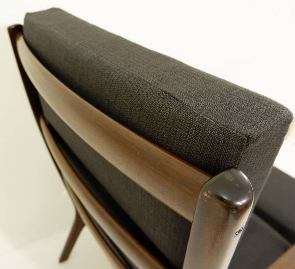 Ole Wanscher Senator Hijack Lounge Chair and Ottoman by Cado