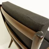Ole Wanscher Senator Hijack Lounge Chair and Ottoman by Cado