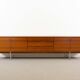 Enfilade minimaliste mid century en palissandre