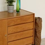 U-458 oak sideboard by Jiri Jiroutek for Interier Praha 1960