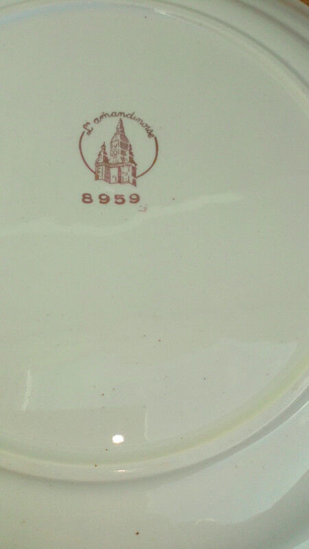 Serving plate L'amandinoise