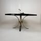 Octagonal dining table in resin, Italy 1970s