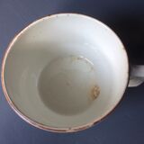 6 old bowls with old ceramic bowls