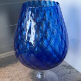 Vintage empoli crystal vase cup