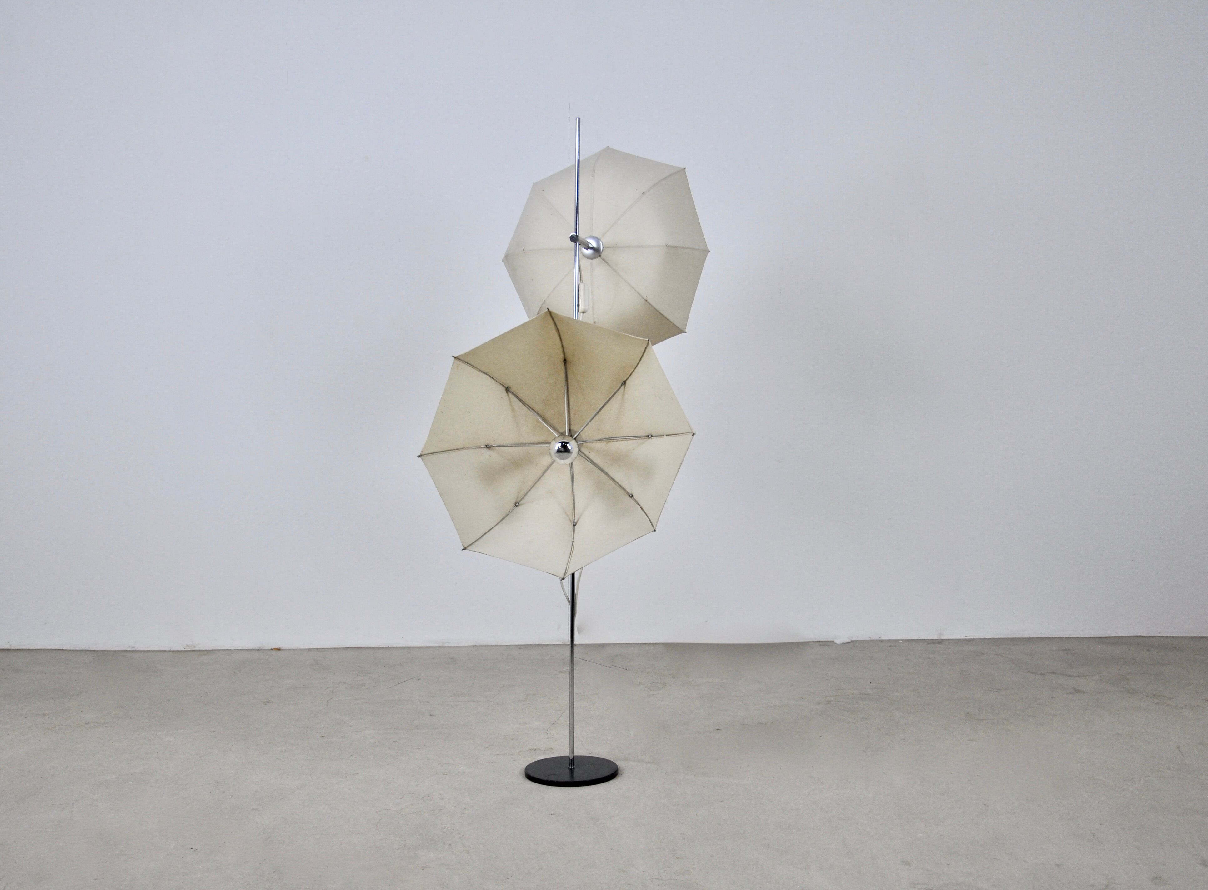 Umbrella floor lamp 1970s