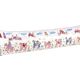 Vintage embroidered cushion cover 46x178 cm