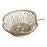 Braided metal basket