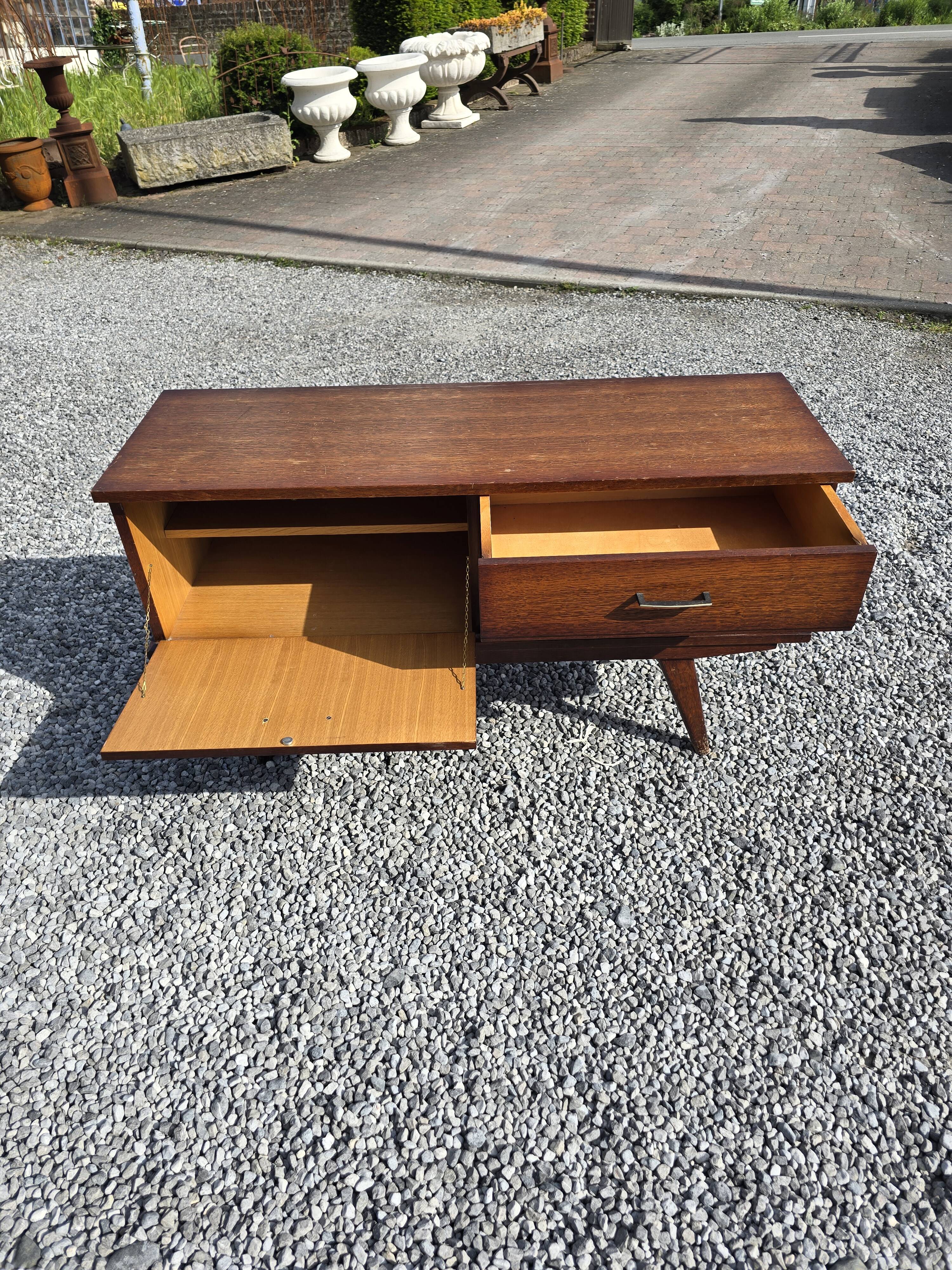 Vintage oak sideboard from the 60s, 115cms L
