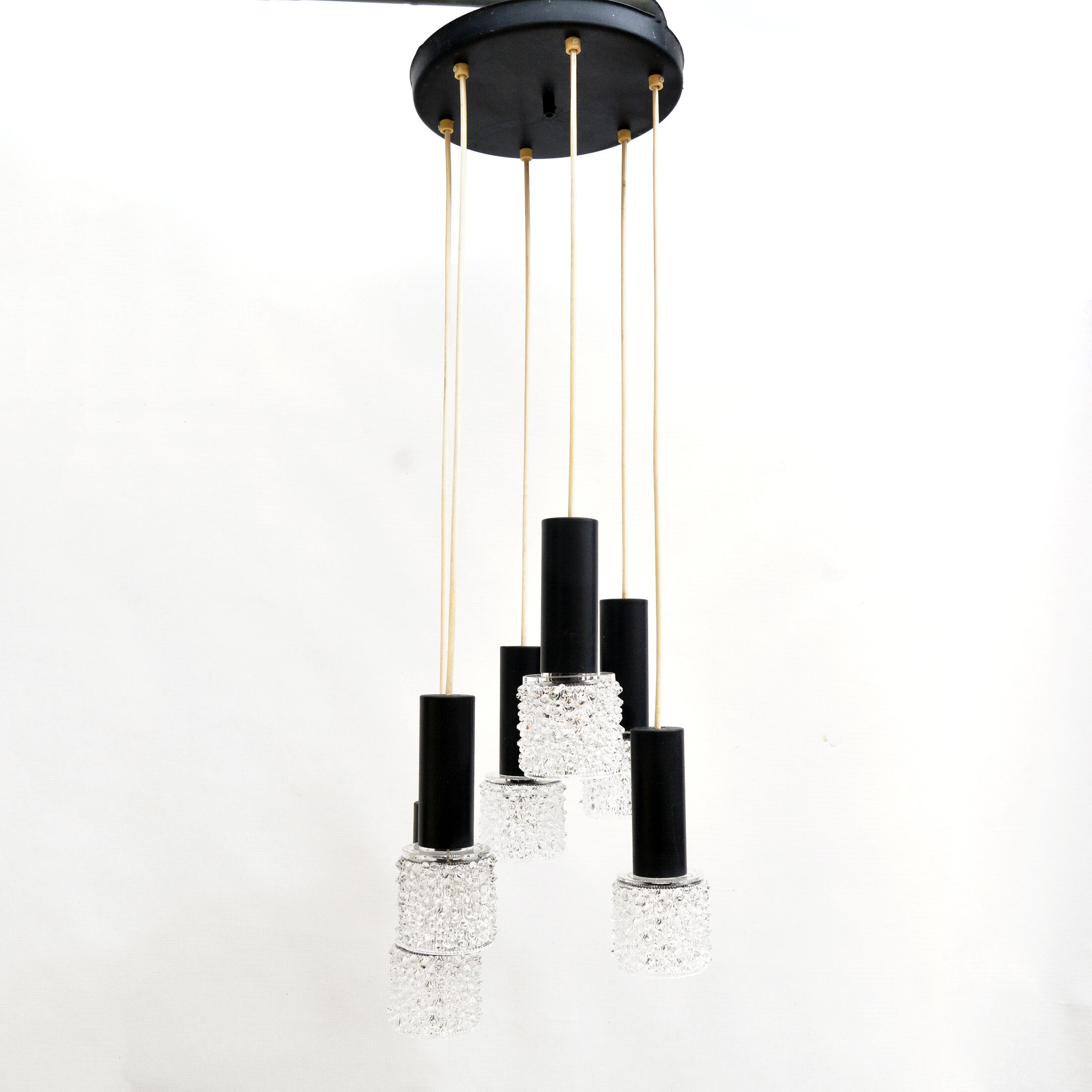 Cascade lamp, elektroinstala jilove, czechoslovakia