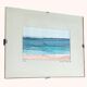 Andrée PFAADT painting – Silk painting – Shoreline – Contemporary.