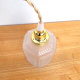 Art Deco style portable hanging lamp