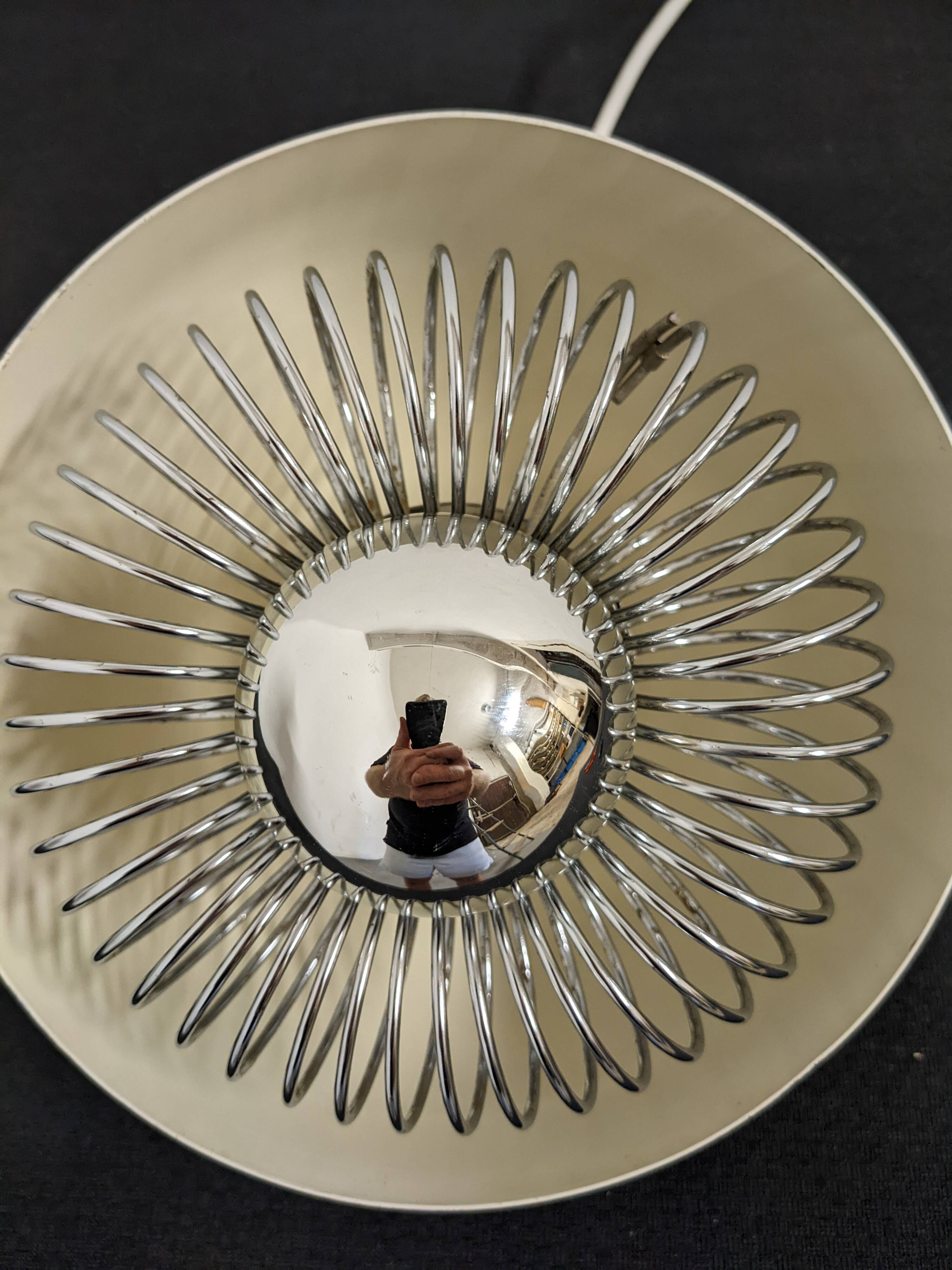 Space Age pendant lamp by Andrea Lazzari for Morozini of the 60s/70s