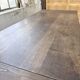 Solid oak table 1900 drapery style XL 280cm with extensions