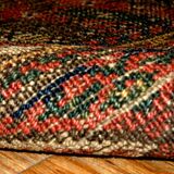 61cm x 61cm Kyrdish Persian carpet 1880 s