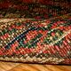 Tapis Persan Kyrdish  61cm x 61cm 1880s