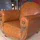 Leather club chair in good condition